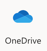 Screenshot of OneDrive Button on Office 365.